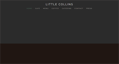 Desktop Screenshot of littlecollinsnyc.com